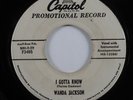 Rockabilly 45 WANDA JACKSON I Gotta Know CAPITOL promo HEAR