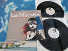 LES MISERABLES- Cast Recording Soundtrack 2-LP Musical 1985 Vinyl Colm Wilkinson