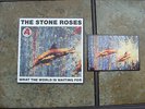 Stone Roses    What The World Is Waiting For /  Fools Gold  + Postcard   RARE