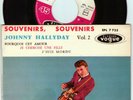 EP JOHNNY HALLYDAY SOUVENIRS , SOUVENIRS, HALLIDAY  AVEC UN I , HYPER RARE