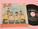 QUARTETTO 2+2 EP BULLI E PUPE ORIG '57 NM   PIERO UMILIANI    TOP OST JAZZ