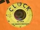 THE CHAVIS BROTHERS So Tired/I Love You 45 ROCKABILLY Clock RARE