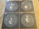 NEW Full Set of 4 KISS Picture Disc LP Record Albums Gene, Ace, Paul & Peter