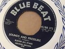 BUSTER ALL STARS (Hopeton Lewis)-SOUNDS AND PRESSURE / MY DARLING - UK BLUEBEAT
