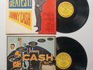 GREATEST JOHNNY CASH SLP-1240 & GREAT SR HITS LP-1220 Sun Records Vintage Albums