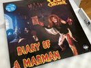 OZZY OSBOURNE DIARY OF A MADMAN UNICEF BLUE VINYL NO. 19 of 50  IN HAND. MINT