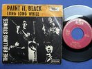 ROLLING STONES - Paint It Black - RARE Club Edition Ex Libris stickered