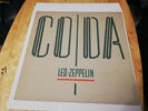 LED ZEPPELIN - CODA - VINYL LP - 1982 - A2/B - A0051 - UK 1st PRESS EX VINYL