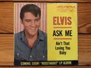 Elvis Presley ?– Ain't That Loving You Baby RCA 47-8440 Promo 45 Vinyl VG+/NM-