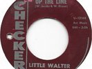 LITTLE WALTER Up The Line on Checker northern soul mod R&B blues rocker 45 HEAR