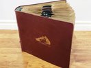Antique 17-Page VICTOR 'His Masters Voice' Record Binder, With 17 Shellac 78 RPM