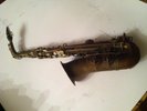 Rudy Wiedoeft Saxophone. Frank Holton Made. Good Condition. Playable. 