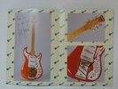 Jet Harris (The Shadows) - AUTOGRAPHED Burns Custom Deluxe Brochure (A5 Size)