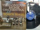 Thelonious Monk Orchestra at Town Hall LP MONO - Riverside - VG DG BYRD/WOODS