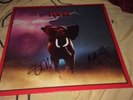 AUTOGRAPHED BY BAND Zombi Spirit Animal Double Vinyl LP Record White Color Vinyl