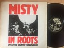 Misty In Roots - Live at the Counter Eurovision - PU003ALB A1/B1 Reggae Vinyl LP