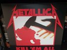 Metallica Kill 'em All LP, 2016, Re-Release, Remastered, 180 Gramm Vinyl