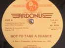 Ardonus   Got To Take A Chance Boogie FUNK 12” NM 1982 OG