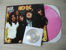 2lps SET  AC/DC  Live Fresno September 8th 1979  PINK COLOR   VERY RARE SET