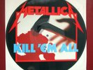 METALLICA Picture Disc Vinyl Heavy Metal KILL 'EM ALL