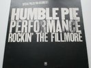 HUMBLE PIE 'PERFORMANCE ROCKIN'...' ORIG UK DBL BROWN A&M '71 OPAQUE RED VINYL