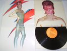LP - David Bowie Aladdin Sane - 1973 Italy Poster Lyrics # cleaned