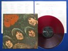 BEATLES Rubber Soul?JAPAN 1ST PRESS RED VINYL? OP-7450 w/INSERT EX no obi