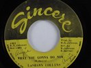 Crossover Soul/Funk 45 LASHAWN COLLINS What You Gonna Do Now SINCERE HEAR