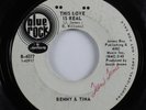 Northern Soul 45 BENNY & TINA This Love Is Real BLUE ROCK promo HEAR