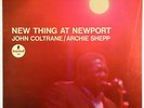 John Coltrane/Archie Shepp - New Thing At Newport LP - Impulse 1st Press RVG VG+