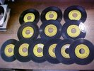 12 SUN Records 45 Johnny Cash Carl Perkins Jerry Lee Lewis 1st Pressings