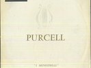 I MENESTRELLI, Henry PURCELL French LP PRETORIA 8009