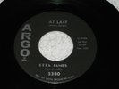 Etta James - At Last - Argo 5380 - original black label - soul / R&B - LISTEN