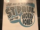 St Paul And The Broken Bones RARE Live And In Person Lp Colored Vinyl