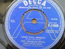 THE GRAHAM BOND ORGANIZATION  LONG TALL SHORTY DECCA F 11909 DEMO 45 RECORD