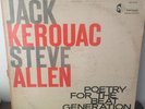 JACK KEROUAC / STEVE ALLEN - POETRY FOR THE BEAT GENERATION  HANOVER RARE VINYL