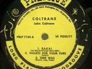 JOHN COLTRANE US PRESTIGE 7105 RVG DG NJ Yellow 2nd MONO 1957 VG LP Vinyl Record