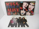 KISS Alive II 2 LP, Lick it Up, Asylum Vinyl Records