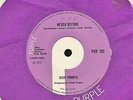 DEEP PURPLE   NEVER BEFORE /WHEN A BLIND MAN CRIES   1972 UK PURPLE SOLID CENTRE