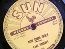 CARL PERKINS Blue Suede Shoes / Honey Don't '56 Sun 234 shellac 78RPM RARE