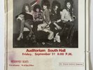 Rare 1973 New York Dolls Iggy & The Stooges Memphis Concert Flyer Punk Poster