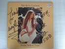 AUTOGRAPHED / NICOLETTE LARSON IN THE NICK OF TIME / PROMO WHITE LANEL