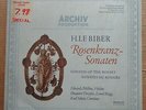 Eduard Melkus BIBER Rosary Sonatas - Archiv 2LP - 198 422/23 SEALED