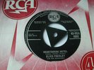 ELVIS PRESLEY - HEARTBREAK HOTEL/ALL SHOOK UP  - RCA 7