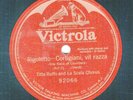 85c.  Titta Ruffo - Rigoletto-Cortigiani vil razza - Victor 92066