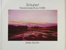 DIETER ZECHLIN SCHUBERT PIANO SONATA D 960 ETERNA ED.1 BLACK STEREO 826652 NM