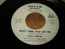 Rare Original Northern Soul Demo Fran Oliver Next time you see me Sonar 1964