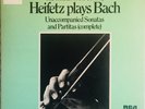 HEIFETZ : BACH 6 SONATAS & PARTITAS SOLO VIOLIN 3LP BOX RCA SER5669/71 UK NM+