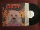 RIOT - FIRE DOWN UNDER - 1981 vinyl LP number promo USA never played -