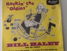 BILL HALEY & HIS COMETS- ROCKIN THE OLDIES PART 2. UK BRUNSWICK EP.  OE 9350. EX